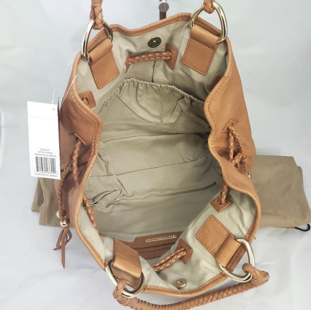 🆕️👜🆕Elliott Lucca Padova Style Leather Handbag - Picture 7 of 8